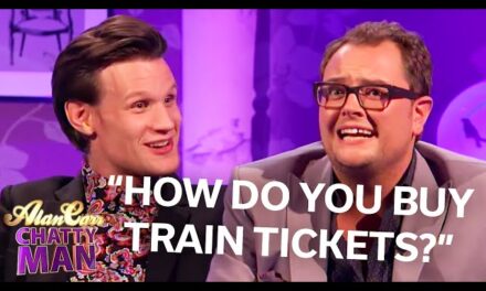 Matt Smith Shocks Alan Carr by Revealing He Doesn’t Use the Internet on Chatty Man Show