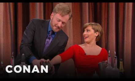 Mixologist Claire Smith Serves Up Romantic Valentine’s Day Cocktails on Conan O’Brien’s Talk Show