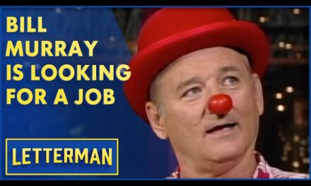 Bill Murray Reveals Hilarious Summer Job Search on David Letterman’s Talk Show