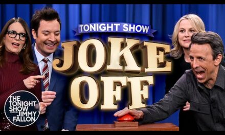 Tina Fey, Amy Poehler, and Seth Meyers Hijack Jimmy Fallon’s Monologue for a Hilarious Joke-Off