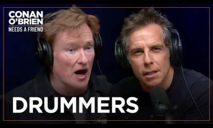 Conan O’Brien Opens Up About His Drumming Misadventure in Conversation with Ben Stiller