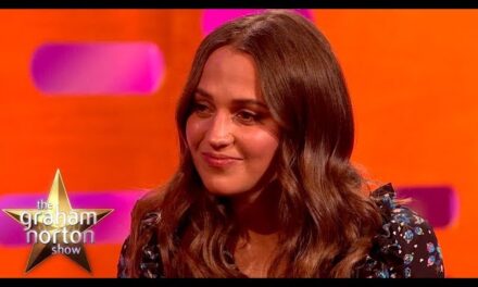 Alicia Vikander Opens Up About Playing Lara Croft on “The Graham Norton Show