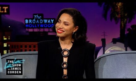 Jurnee Smollett Shares Memorable Encounter with Mama Bear on The Late Late Show with James Corden