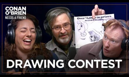 Conan O’Brien and Team Take on Childhood Memories in Hilarious Drawing Contest