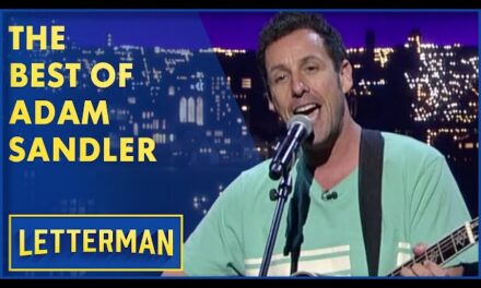 Adam Sandler’s Hilarious and Heartfelt Moments on David Letterman’s Talk Show