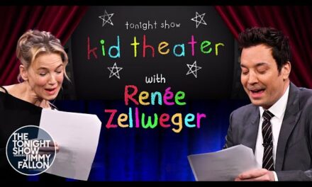 Renée Zellweger and Jimmy Fallon Bring Kid Theater to Life on The Tonight Show