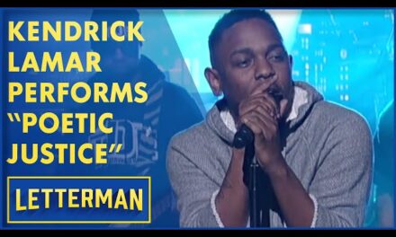 Kendrick Lamar’s Mesmerizing Performance of “Poetic Justice” on David Letterman’s Talk Show