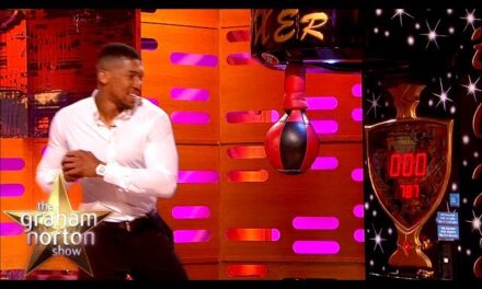 Anthony Joshua Destroys Punching Bag Record on The Graham Norton Show