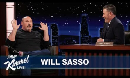 Will Sasso Shares Hilarious Stories on Jimmy Kimmel Live Including Pamela Anderson’s Gift