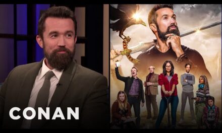 Rob McElhenney Talks “Mythic Quest” and Addresses “Silicon Valley” Comparisons on Conan O’Brien’s Show