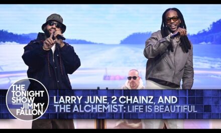 Larry June, 2 Chainz, and The Alchemist Wow Audience with Performance on The Tonight Show Starring Jimmy Fallon