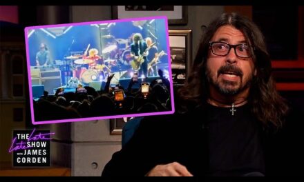 Dave Grohl and Nandi Bushell Create Musical Magic on The Late Late Show