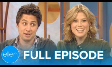 Julie Bowen and Zach Braff’s Hilarious Banter on The Ellen Degeneres Show