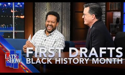 Stephen Colbert Hilariously Dissects First Drafts of Black History Month Greeting Cards