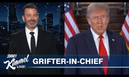 Jimmy Kimmel Mocks Trump’s Money-Making Schemes and Political Mishaps on ‘Jimmy Kimmel Live’