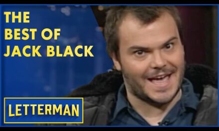 Jack Black Talks Hilarious Mishaps and Memorable Moments on “David Letterman” Show