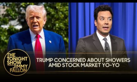Jimmy Fallon Hilariously Jokes About Trump’s Physical and Tariff Decision