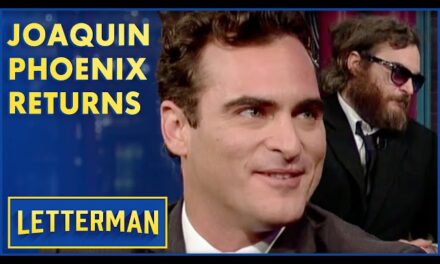 Joaquin Phoenix Returns to the David Letterman Show: Exploring Celebrity Culture in “I’m Still Here