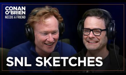 Bill Hader Shares Hilarious SNL Sketches and Opens Up About Anxiety on Conan O’Brien